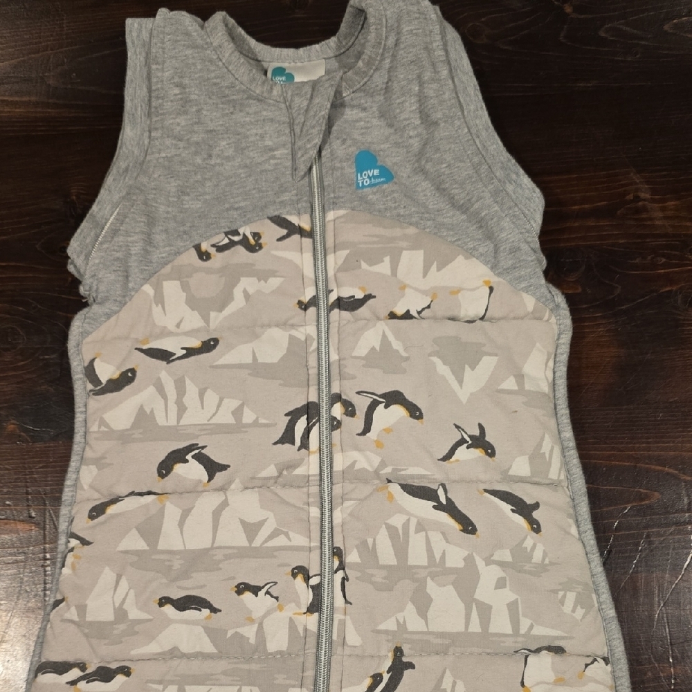 Love To Dream Swaddle Up Transition Suit Extra Warm 3.5 TOG Medium - Penguin - Picture 2 of 4